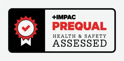 IMPAC Prequal certification logo for Builders Matakana.